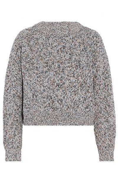 Shop Alexander Wang T Woman Marled Cotton Sweater Multicolor