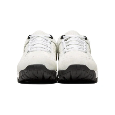 Shop Maison Margiela White Security Sneakers In H0518 Offwh