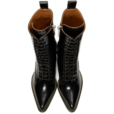 Shop Chloé Chloe Black Rylee Medium Boots In 001 Black