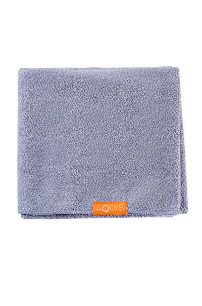 Shop Aquis Lisse Luxe Hair Towel In Cloudy Berry