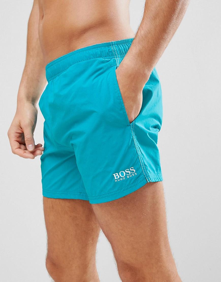 Hugo Boss Perch Swim Shorts - Blue 