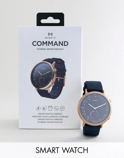 Shop Misfit Mis5020 Command Smart Watch In Navy - Navy