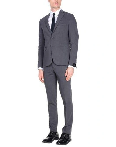 Shop Alessandro Dell'acqua Suits In Lead