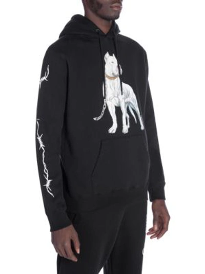 Shop Marcelo Burlon County Of Milan Dog Hoodie In Black Multi