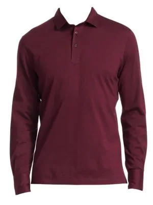 brunello cucinelli long sleeve polo