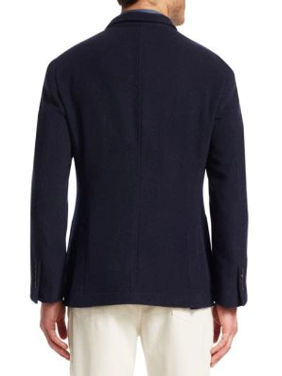 Shop Brunello Cucinelli Cashmere Patch Pocket Jacket In Nut