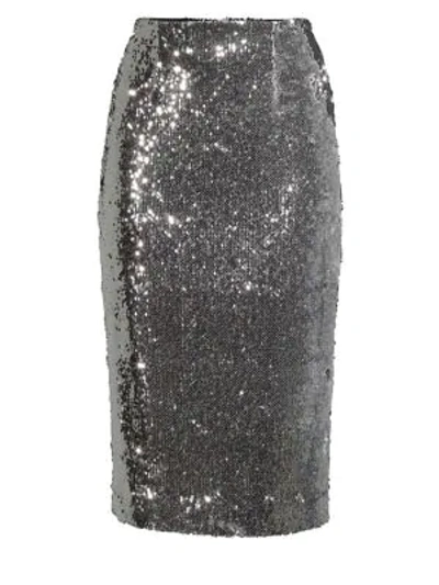 Milly jami sequin pencil skirt hotsell