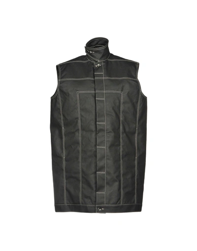 Shop Rick Owens Drkshdw Jacket In Steel Grey