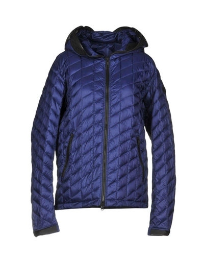 Shop Ai Riders On The Storm Synthetic Down Jackets In Bright Blue