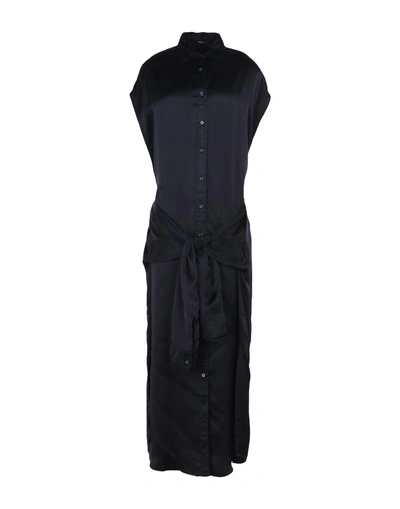 Shop R13 Long Dress In Black