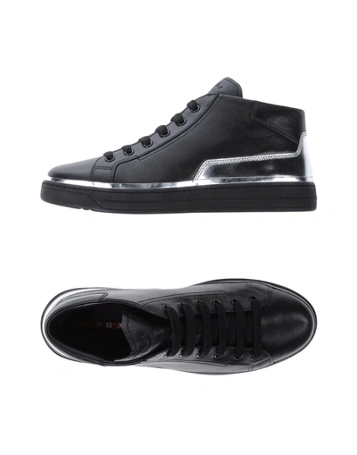 Shop Prada Sneakers In Black