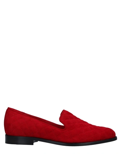 Shop Lerre Loafers In Red