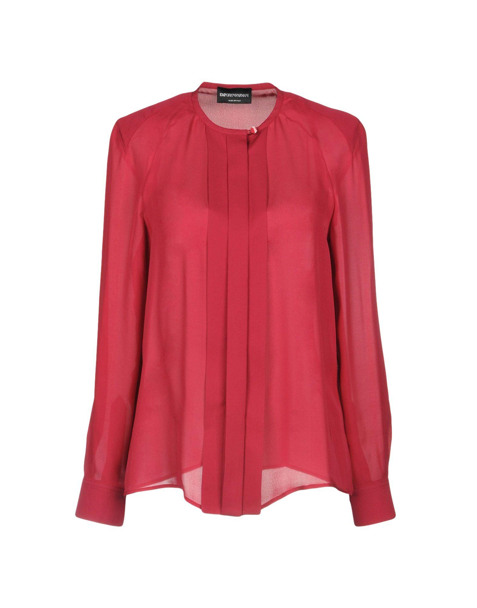 emporio armani silk blouse