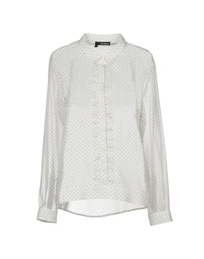 Shop The Kooples Patterned Shirts & Blouses In White