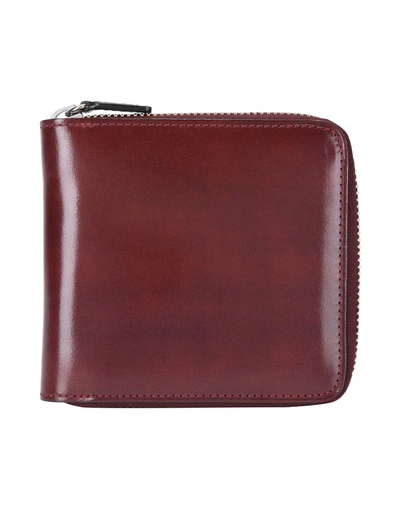 Shop Il Bussetto Wallet In Maroon