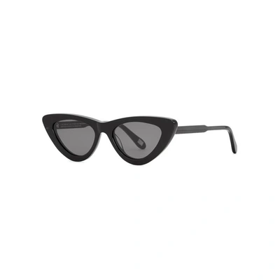 Shop Chimi 006 Black Cat-eye Sunglasses