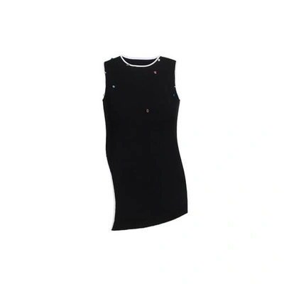 Shop Jamie Wei Huang Elsa Viscose Vest In Black