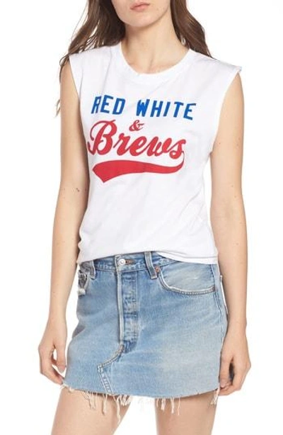 Shop Prince Peter Red White & Brews Muscle Tee