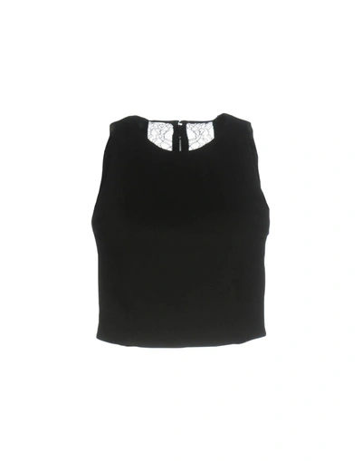 Shop Alice And Olivia Evening Top In Black