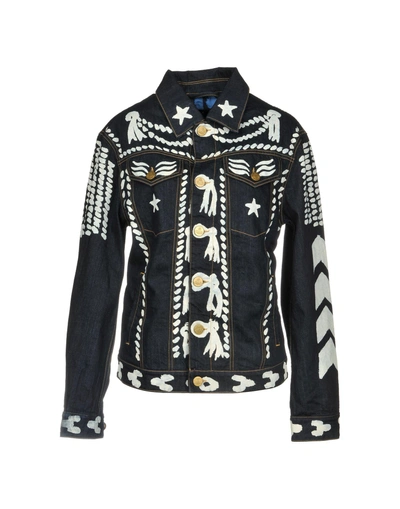 Shop Vivienne Westwood Anglomania Denim Jacket In Blue