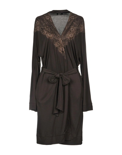Shop Christies Robes In Dark Brown
