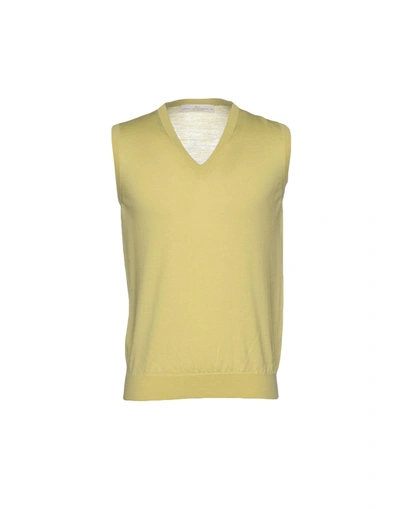 Daniele Alessandrini Sleeveless Sweater In Green