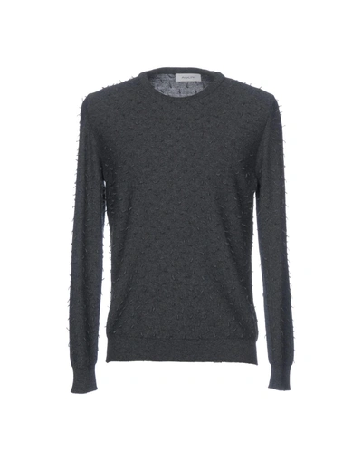 Shop Aglini Pullover In Steel Grey