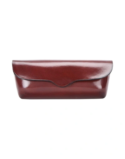 Shop Il Bussetto Glasses Cases In Maroon