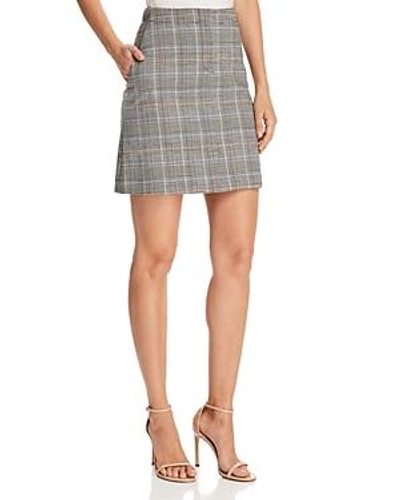 Shop Theory Plaid Mini Skirt In Multi