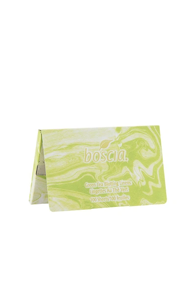 Shop Boscia Green Tea Blotting Linens In N,a