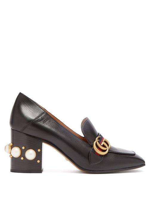 gucci pearl pumps