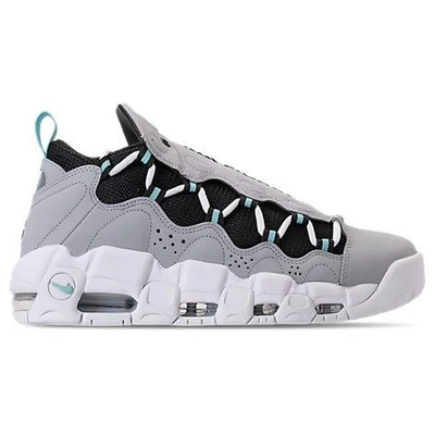 Shop Nike Men's Air More Money Basketball Shoes, Grey