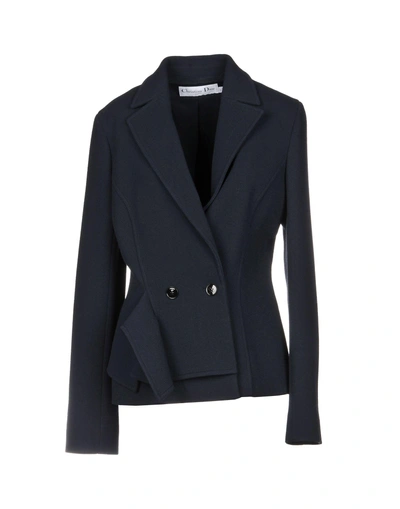 Shop Dior Sartorial Jacket In Dark Blue
