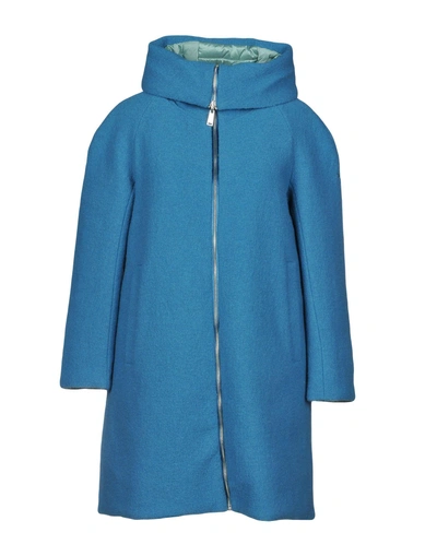 Shop Add Down Jackets In Turquoise