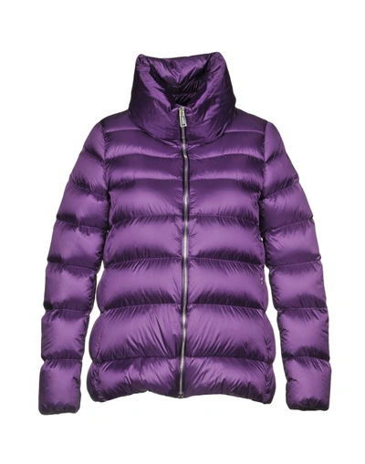 Shop Add Down Jacket In Mauve