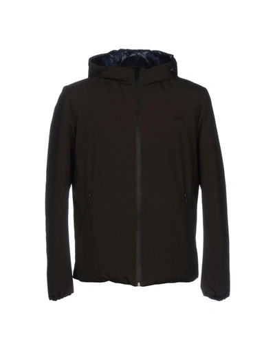 Shop Add Down Jacket In Dark Brown