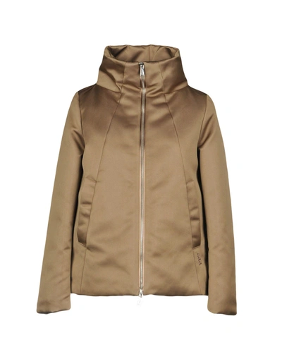 Shop Add Down Jackets In Khaki