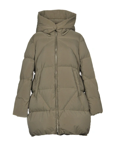 Shop Add Down Jackets In Military Green