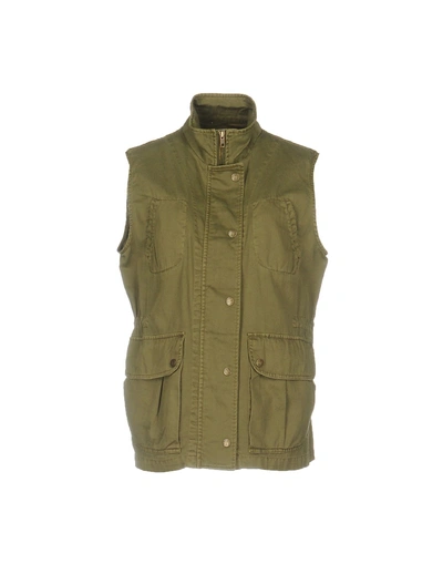 Shop Current Elliott Jacket In Military Green