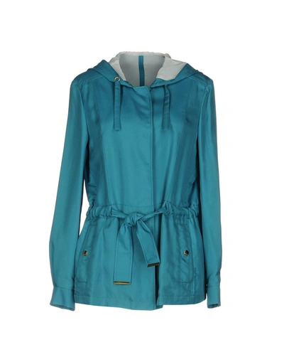 Shop Allegri Jacket In Turquoise