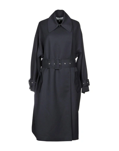 Shop 3.1 Phillip Lim / フィリップ リム Double Breasted Pea Coat In Dark Blue