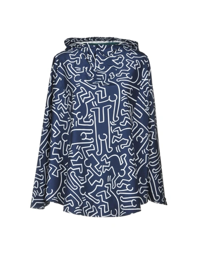 Shop Herschel Supply Co Cape In Dark Blue