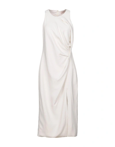 Shop Cushnie Et Ochs Midi Dress In Ivory