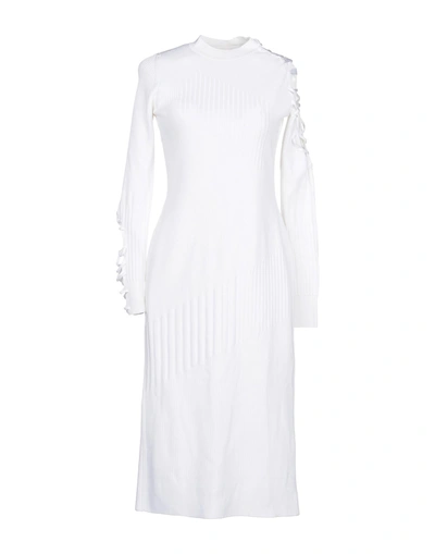 Shop Cushnie Et Ochs Knee-length Dress In White