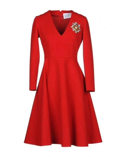 Shop Stefano De Lellis Knee-length Dress In Red