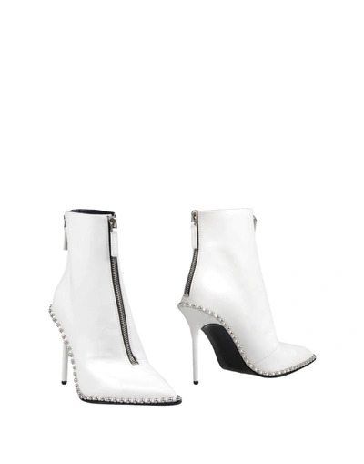 Shop Alexander Wang Ankle Boot In White