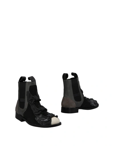Shop Comme Des Garçons Ankle Boot In Black