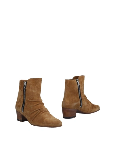 Shop Amiri Ankle Boot In Sand