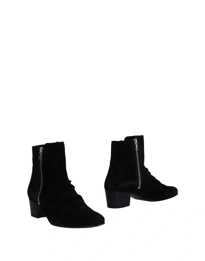 Shop Amiri Ankle Boot In Black