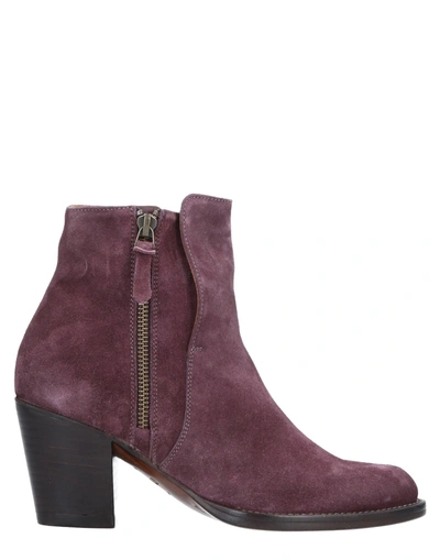 Shop Ndc Ankle Boot In Purple